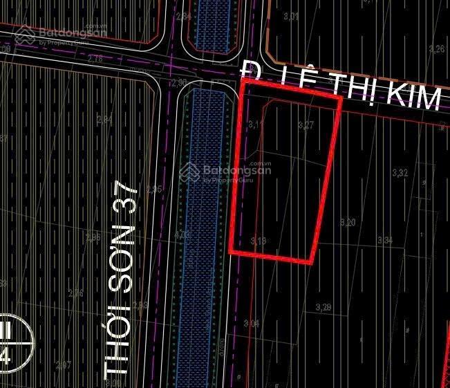 Gđ cần bán gấp lô đất 4350m góc 2 mặt tiền đường lê thị kim  kinh trung ương giá 11tr/1m2