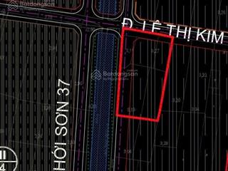 Gđ cần bán gấp lô đất 4350m góc 2 mặt tiền đường lê thị kim  kinh trung ương giá 11tr/1m2