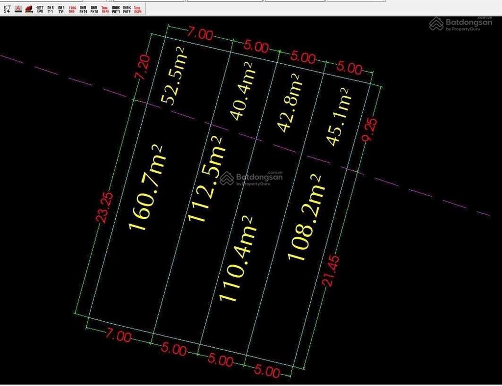 Bán 3 sổ 5x30m mới tách sau chợ xuân thới thượng giá 2ty7
