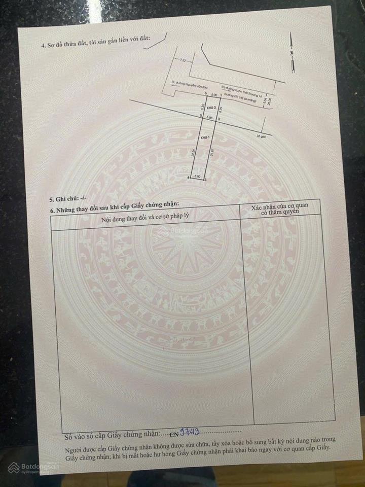 Bán 3 sổ 5x30m mới tách sau chợ xuân thới thượng giá 2ty7