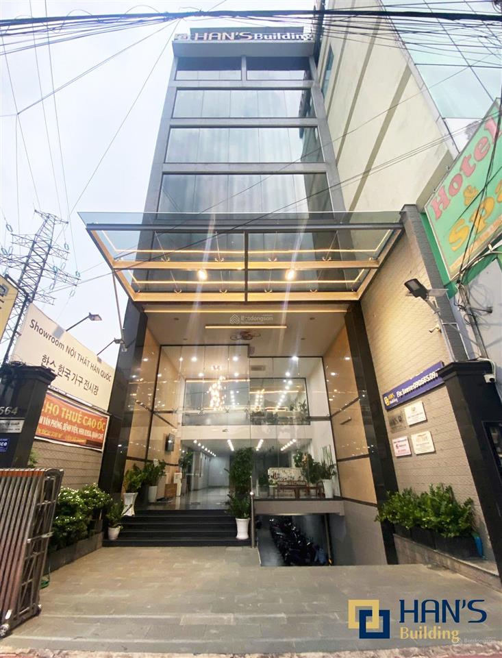 Han's building cho thuê văn phòng, cách ga metro 300m, mặt tiền song hành  võ nguyên giáp
