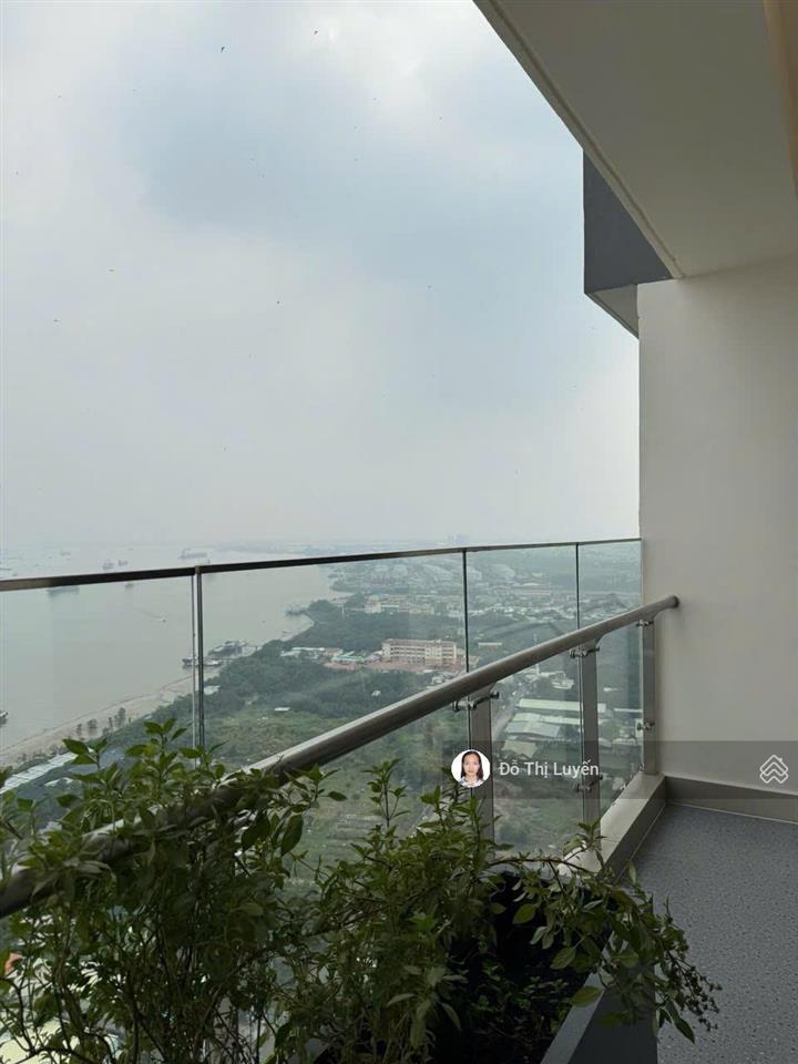 Căn hộ 55m2 ban công siêu dài cc cao cấp sky89, cho thuê 14 triệu full nội thất, view sông bao đẹp