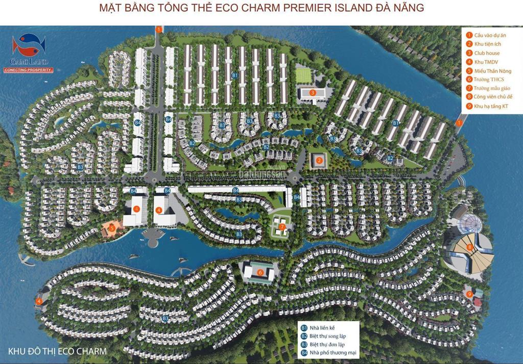 Bán đất nền biệt thự 2 mặt tiền eco charm, nguyễn lương bằng, liên chiểu. giá 17tr/m2