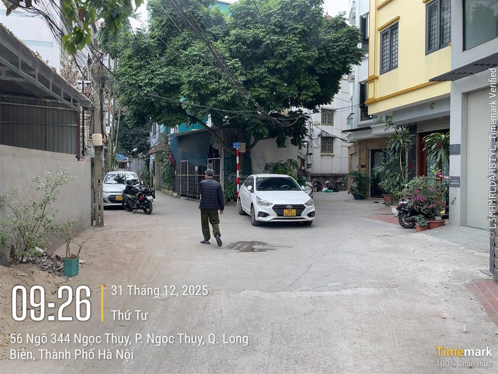 Bán đất tại ngọc thụy, long biên, hà nội, 17,6 tỷ, 80m2, mặt tiền lý tưởng 7.65m