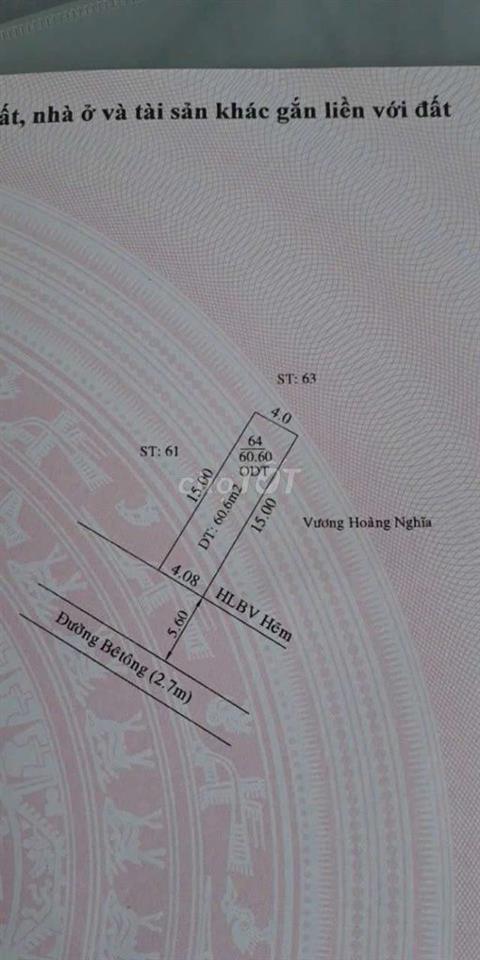 cần bán gấp nhà trung tâm thủ dầu một cách bến xe binh dương 800m