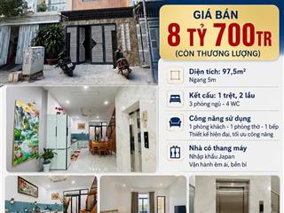 Bán nhà mặt đường trần tử bình kdt phước long a, nhà mới chỉ 8,7 tỷ