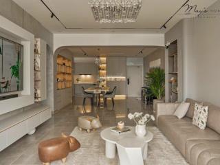 Bán ch riverpark residence pmh 145m², 3pn, view sông, căn góc, sổ hồng. giá 20 tỷ nhà nt siêu đẹp