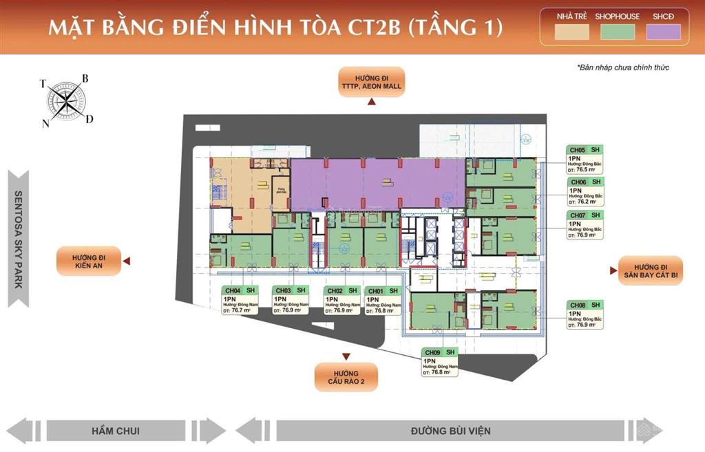 Nhà ở xã hội marquee homes  võ nguyên giáp  hải phòng