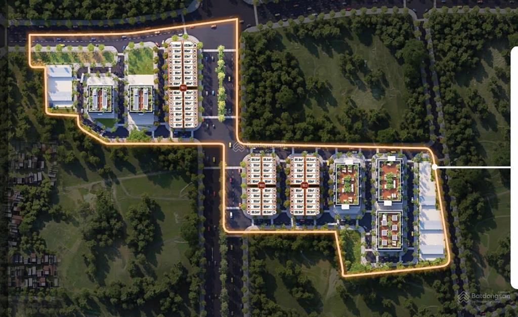 Noxh  hoàng huy new city xây dựng 4 tầng. vị trí trung tâm thành phố mới