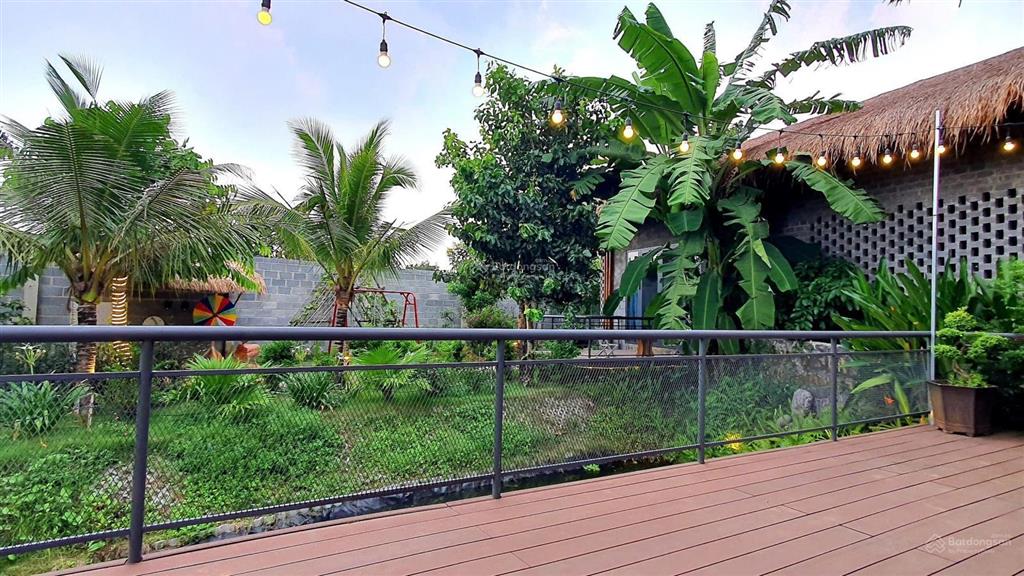 Bán nhà vườn nghỉ dưỡng mặt tiền long chiến, dt741 877m2 full thổ cư