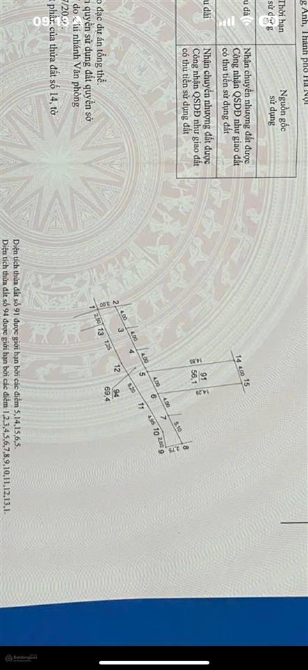 Bán 1 lô duy nhất lô đất 3.xxx tỷ . anh em nhanh lên mua ngay kèo hết cơ hội  đất xóm mít, cổ loa