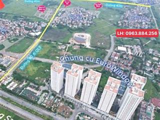 Bán nhanh lô đất dịch vụ phân lô (cạnh vin cổ loa) đất gần đấu giá x1 lê xá, mai lâm, đông anh