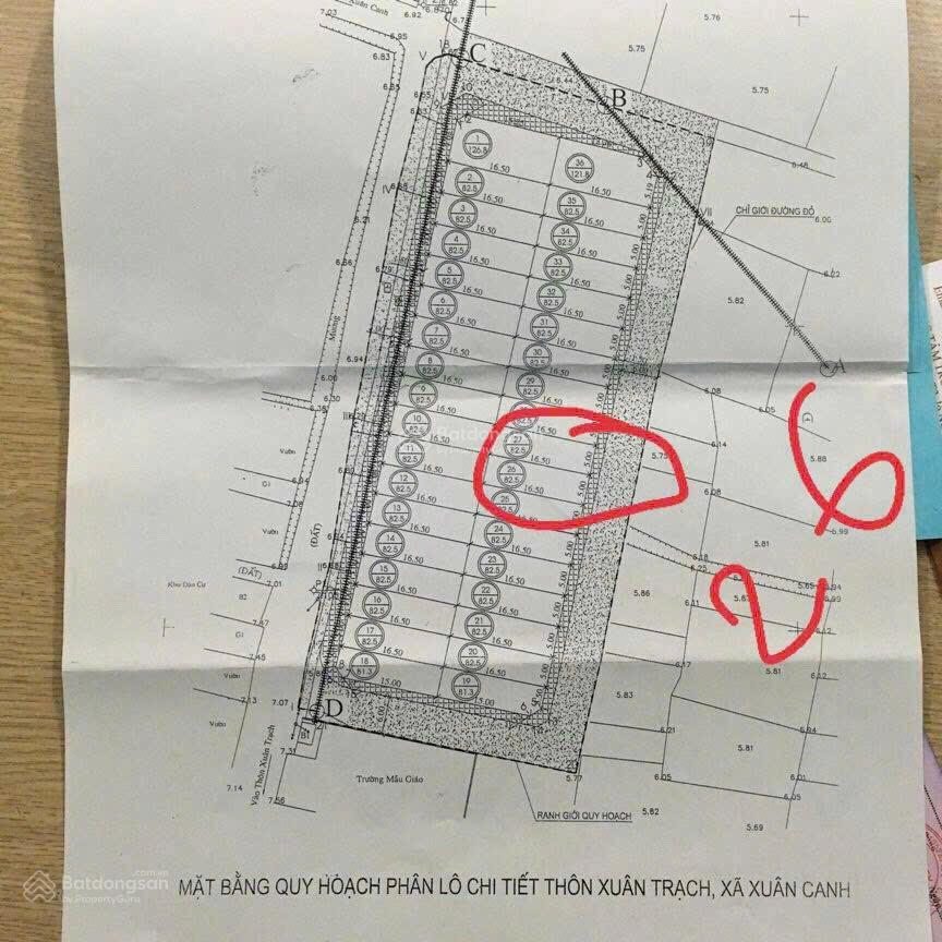 Bán đất đấu giá xuân trạch gần hàng xóm vin cổ loa và triển lãm.
đc xuân trạch  xã đông anh