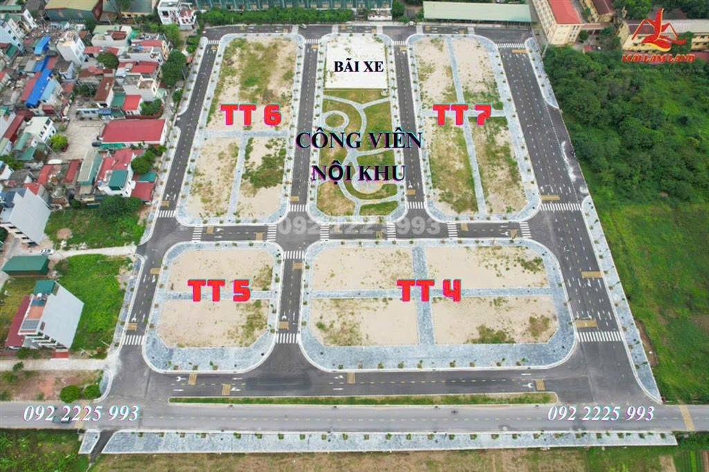Bán đất tái định cư bộ công an mai lâm vị trí đẹp sổ đỏ chính chủ dt 56m2