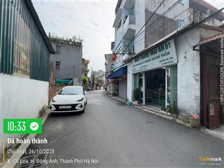 Phải thật nhanh. bán đất tặng nhà vị trí đẹp 2 mặt thoáng đc mạch tràng  cổ loa  đông anh