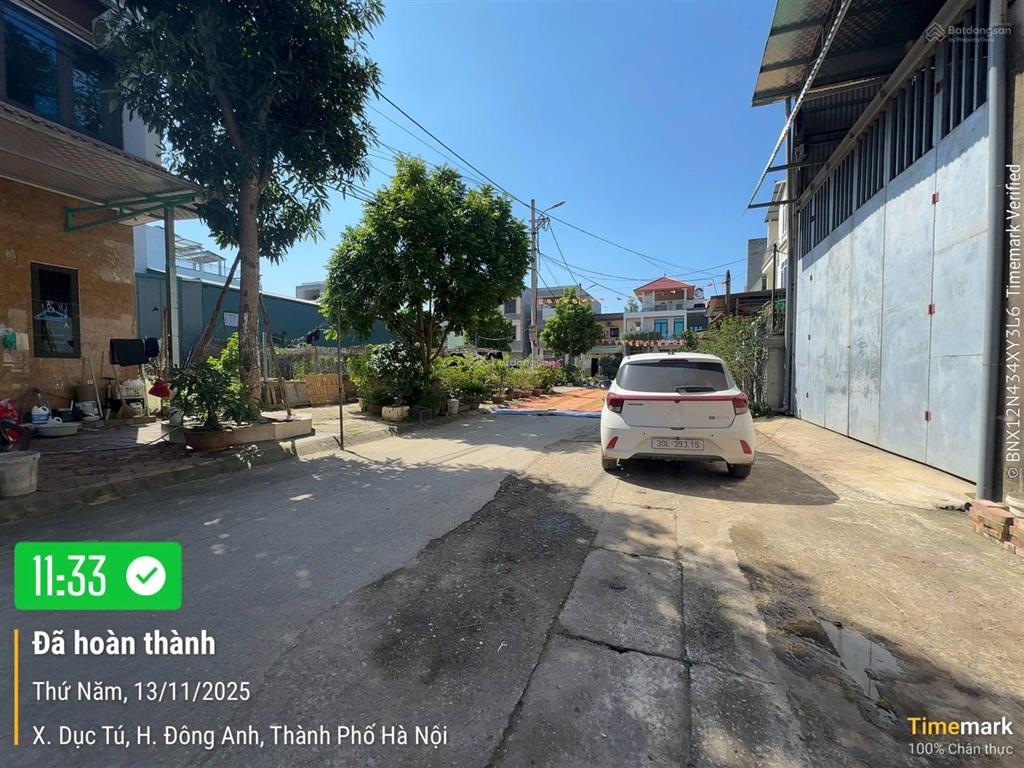 Bán đất đấu giá dục tú xã đông anh. đường ô tô tránh, vỉa hè rộng 3m. nằm gần đường dẫn cầu tứ liên
