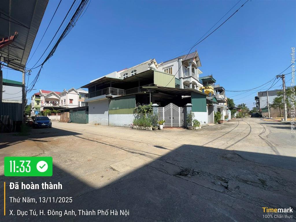 Bán đất đấu giá dục tú xã đông anh. đường ô tô tránh, vỉa hè rộng 3m. nằm gần đường dẫn cầu tứ liên