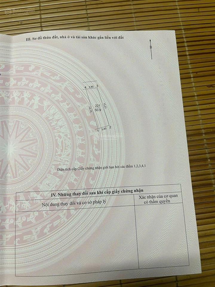 Bán đất mai hiên mai lâm, đông anh diện tích 50,9m vị trí mai hiên mai lâm đông anh