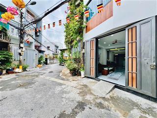Nhà mới full nội thất đường oto thông trần bá giao