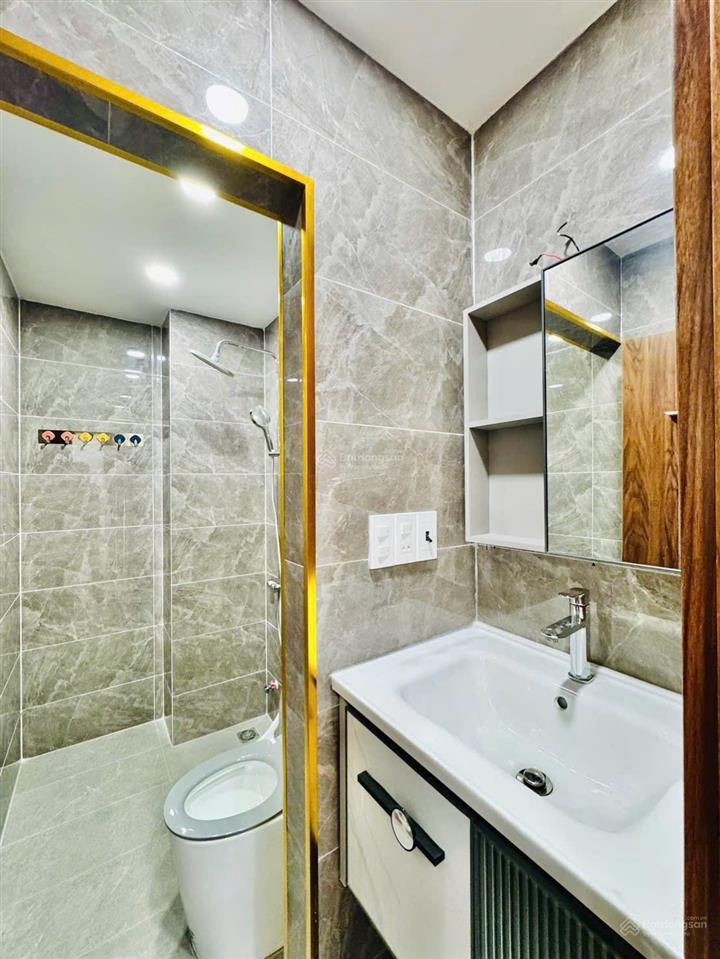 Nhà mới full nội thất đường oto thông trần bá giao