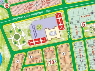 Bán lô góc 2 mặt tiền đường liên phường, quận 9, chỉ 100m là đến global city