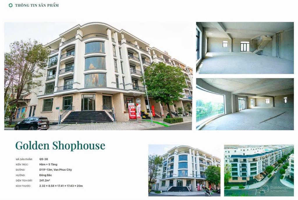 Bán nhà phố liền kề shophouse khu đô thị vạn phúc chiết khấu 25% từ cđt  0933 484 ***