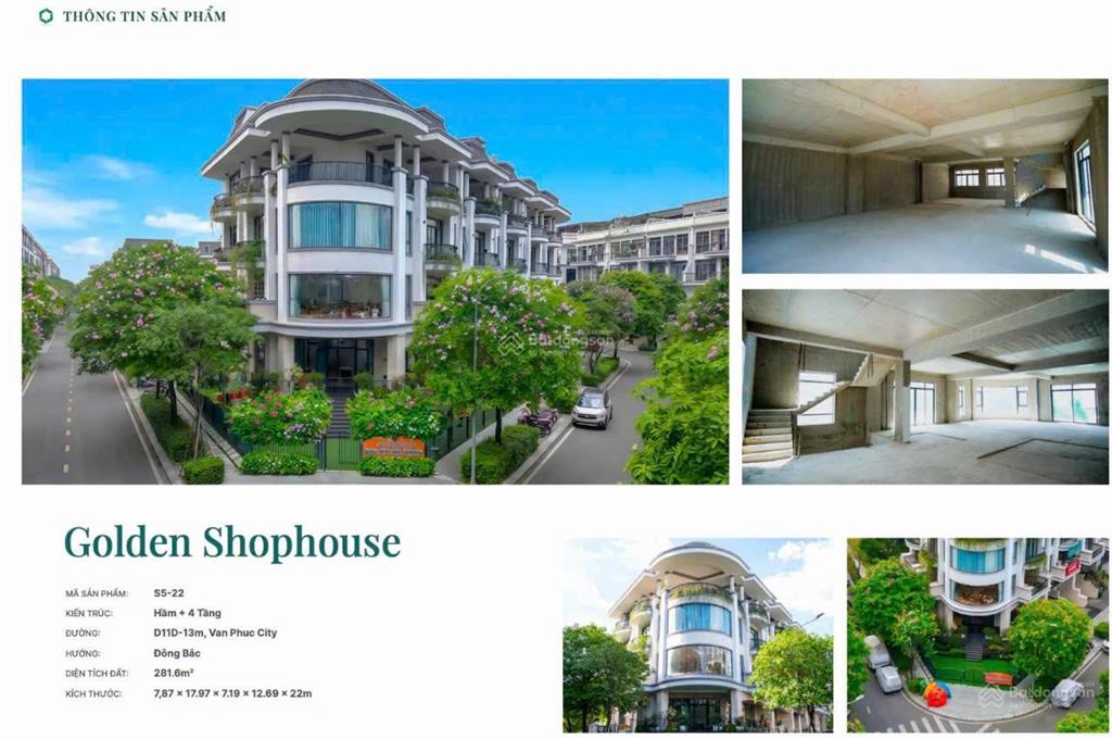 Bán nhà phố liền kề shophouse khu đô thị vạn phúc chiết khấu 25% từ cđt  0933 484 ***