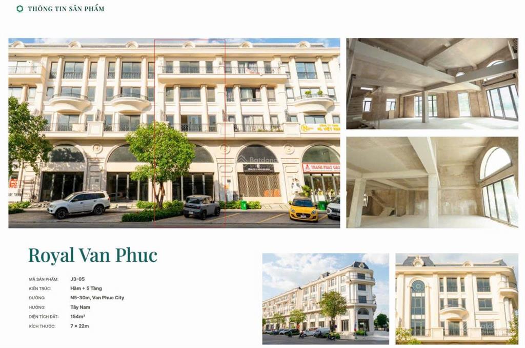 Bán nhà phố liền kề shophouse khu đô thị vạn phúc chiết khấu 25% từ cđt  0933 484 ***