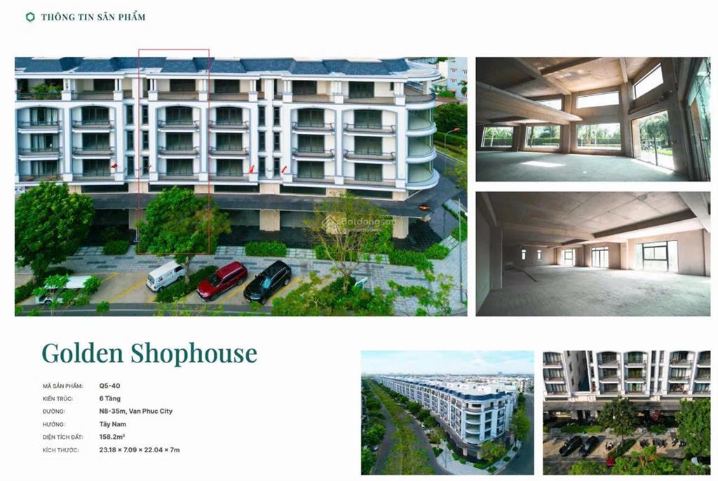 Bán nhà phố liền kề shophouse khu đô thị vạn phúc chiết khấu 25% từ cđt  0933 484 ***