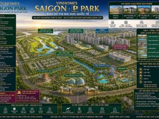 Hàng độc quyền, vinhomes saigon park hóc môn nhà phố 1 trệt 3 lầu full giá chỉ 4,7 tỷ