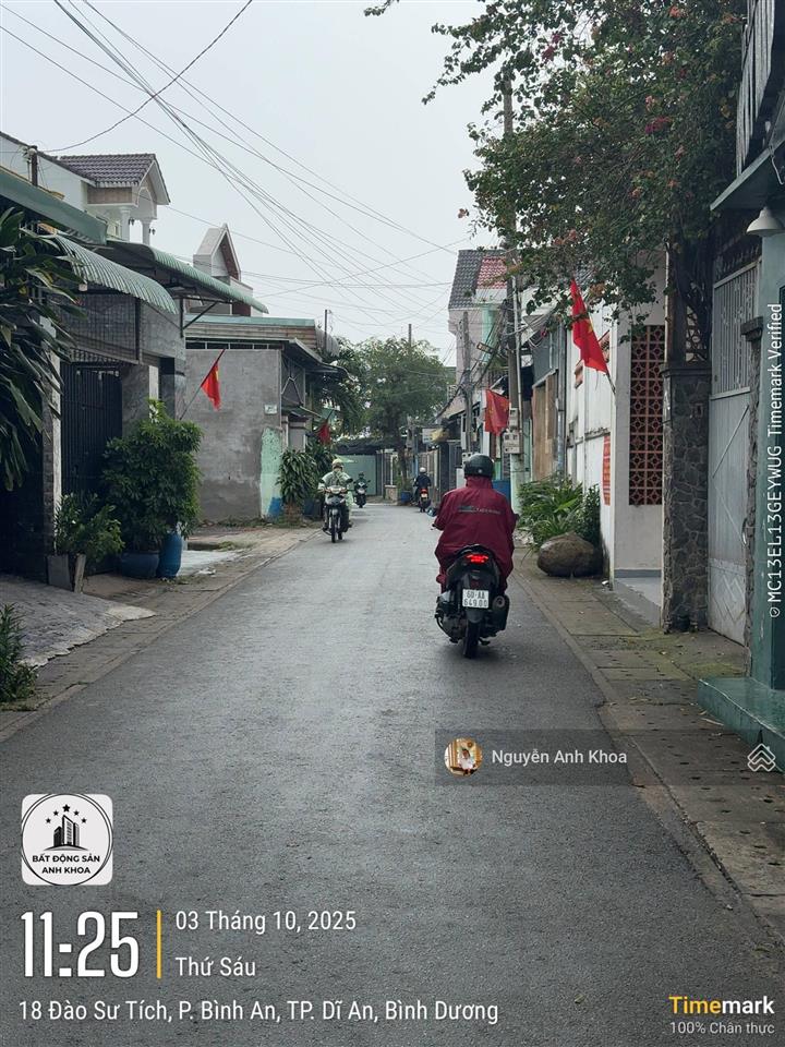 Chủ bán lô đất mt đường đào sư tích  dt743. bề ngang đất rộng 5m thích hợp xây chdv, xây 6 tầng
