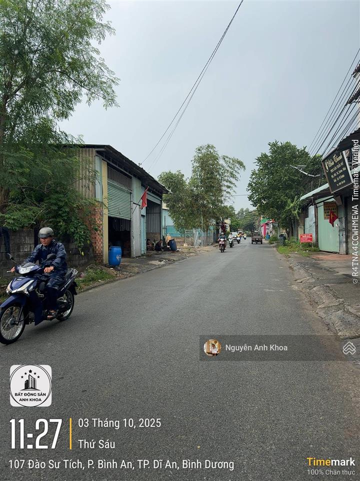 Chủ bán lô đất mt đường đào sư tích  dt743. bề ngang đất rộng 5m thích hợp xây chdv, xây 6 tầng