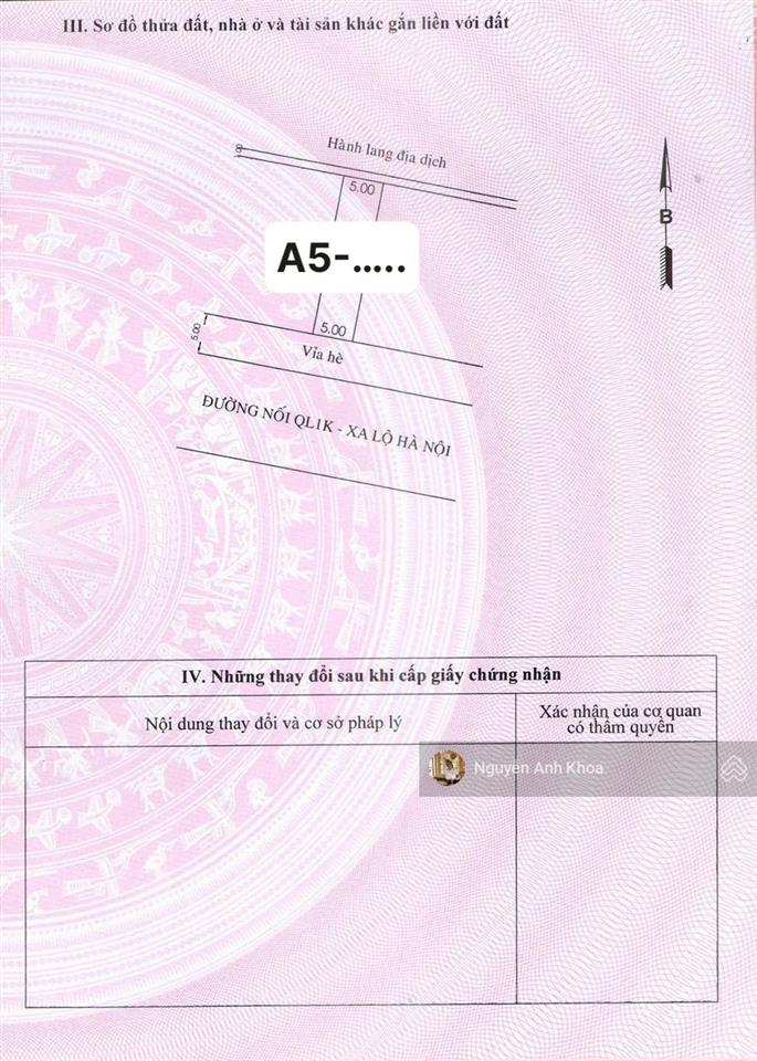 Cập nhật bđs vị trí đẹp, khu vực tiềm năng trục thống nhất, sát chung cư bcons