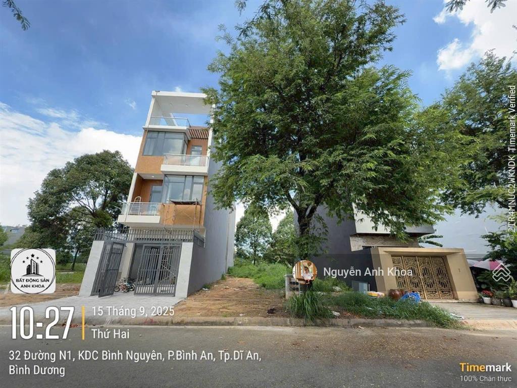 Bán nhà 100m² kdc bình nguyên, đường 16m. giá chỉ ngang giá đất trong khu, sổ sẵn công chứng ngay