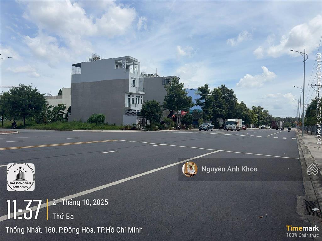 Đất vị trí đẹp, khu vực tiềm năng, ngay trục thống nhất, sát bcons, bến xe miền đông mới