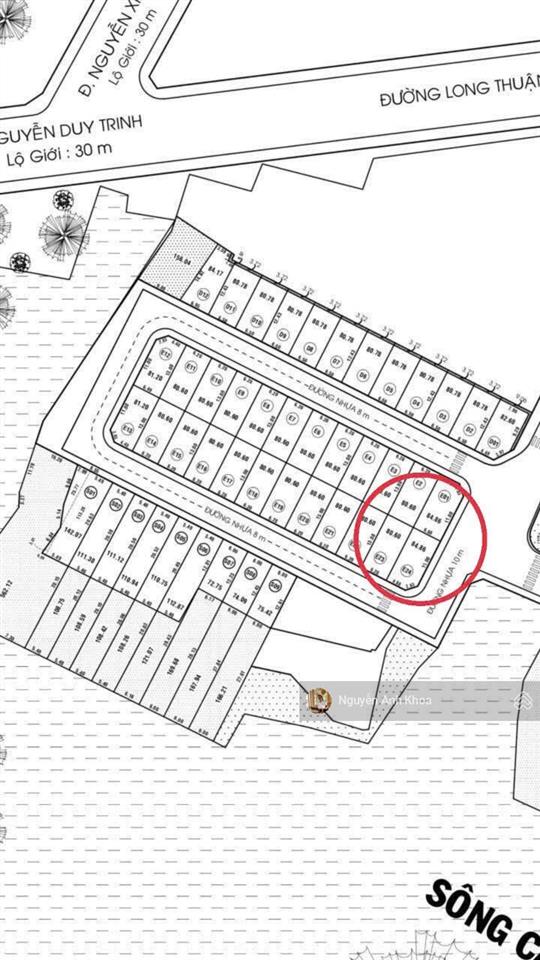 Bán đất long thuận riverside mt ngay khu dân cư đẹp, view sông long thuận. sát vinhomes q9