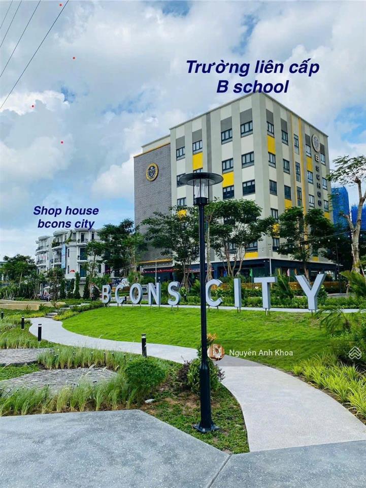 Nhà phố bcons uni valley giá bán cập nhật mới tháng 9/2026