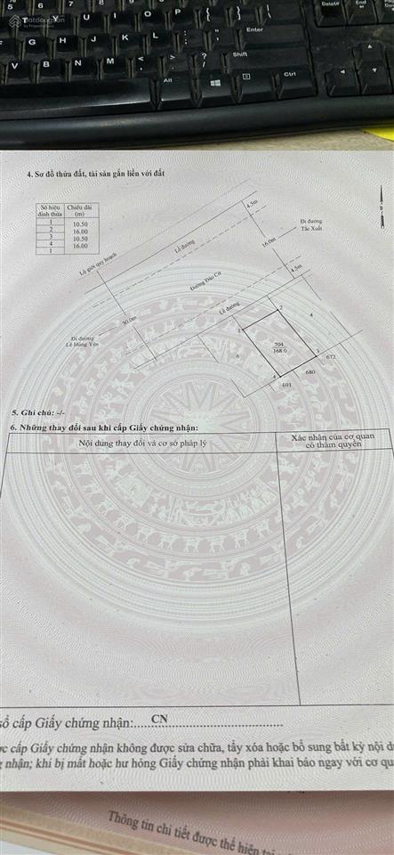 Bán đất mặt tiền đường đào cử, cần giờ