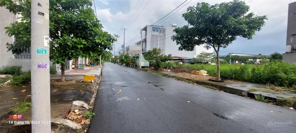 Bán đất đường số 12 khu tái định cư hải sơn, xã long thượng giá 2 tỷ 750