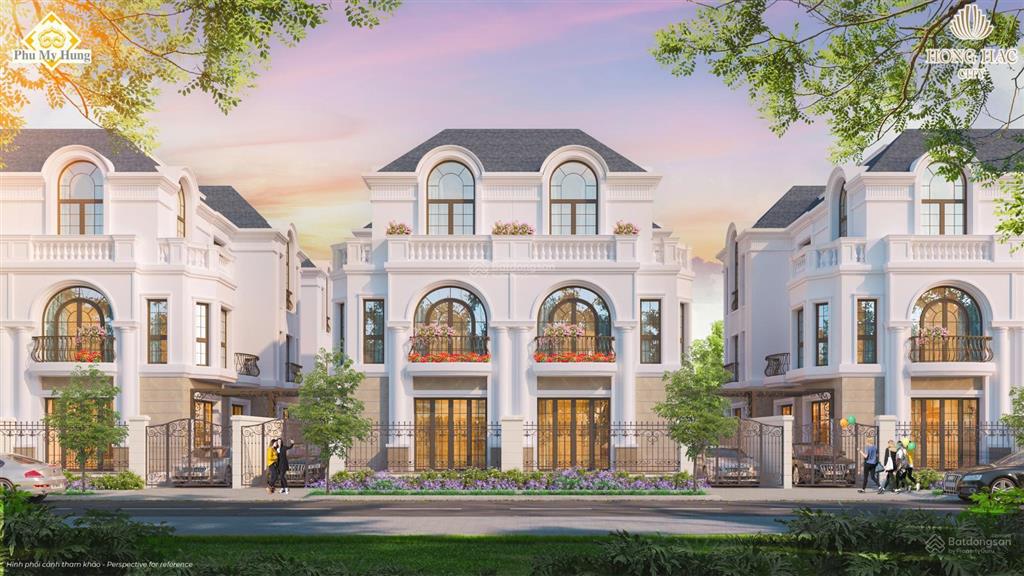 Mở bán biệt thự song lập vị trí đẹp tại dự án hồng hạc city phú mỹ hưng. thanh toán trước 4 tỷ