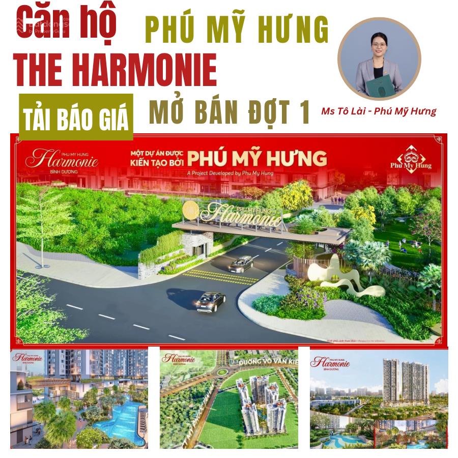 Căn hộ the harmonie phú mỹ hưng của chủ đầu tư phú mỹ hưng sắp ra mắt vào tháng 1/2026  giá tốt