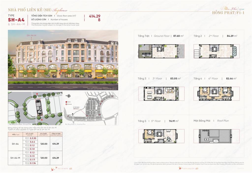 Shophouse 2 mặt tiền tại hồng hạc city  đã có sổ hồng  chiết khấu ưu đãi cao trừ vào giá bán