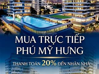 Biểu tượng căn hộ hạng sang triton crown phú mỹ hưng bên hồ bán nguyệt chuẩn bị mở bán