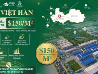 Cần chuyển nhượng 1,5ha đất kcn việt hàn  bắc ninh