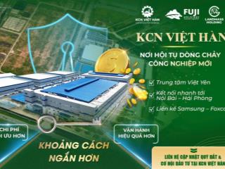 Chuyển nhượng đất khu công nghiệp việt hàn tại việt yên bắc ninh