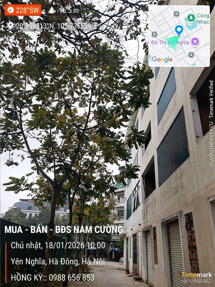 Bán liền kề nam cường 100m2  mặt trung tâm thương mại  giá 20,8 tỷ