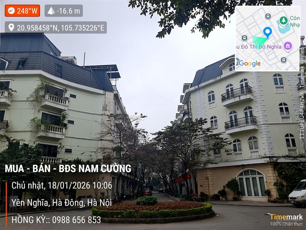 Bán liền kề nam cường 100m2  mặt trung tâm thương mại  giá 20,8 tỷ