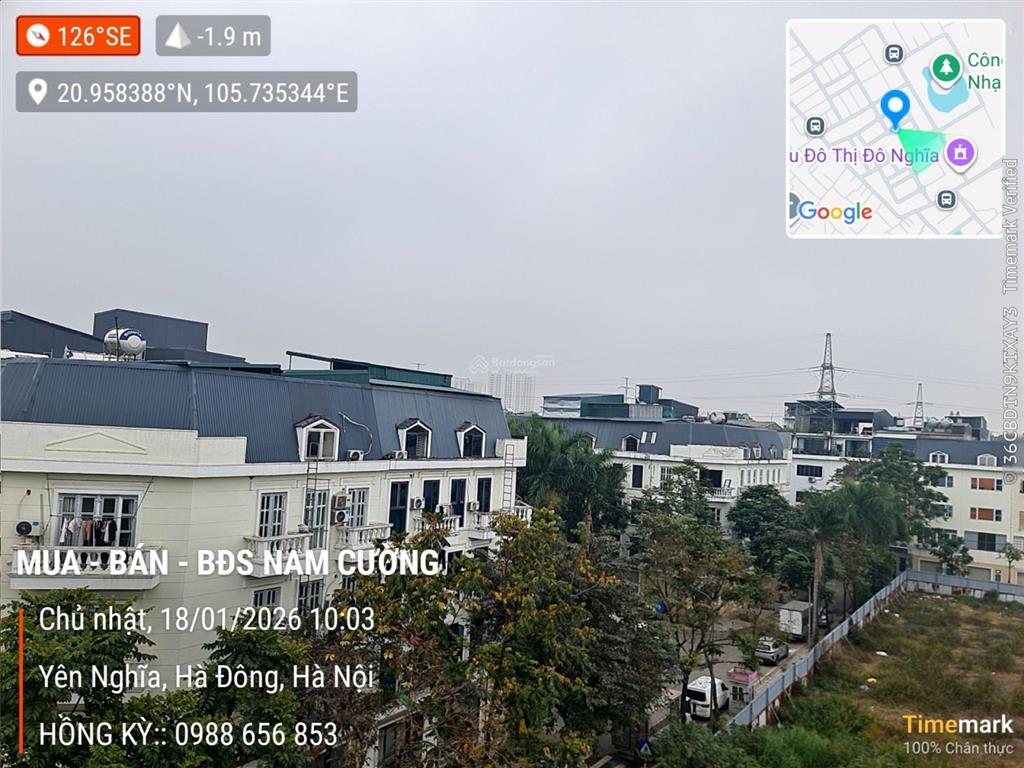 Bán liền kề nam cường 100m2  mặt trung tâm thương mại  giá 20,8 tỷ