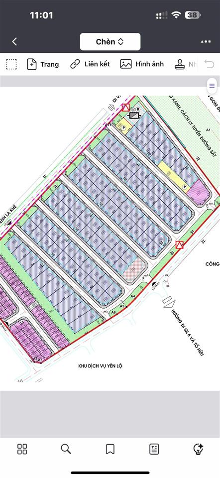 Chuyển nhượng lô đất công nghiệp 360m2  cụm công nghiệp đông la  38tr/m2