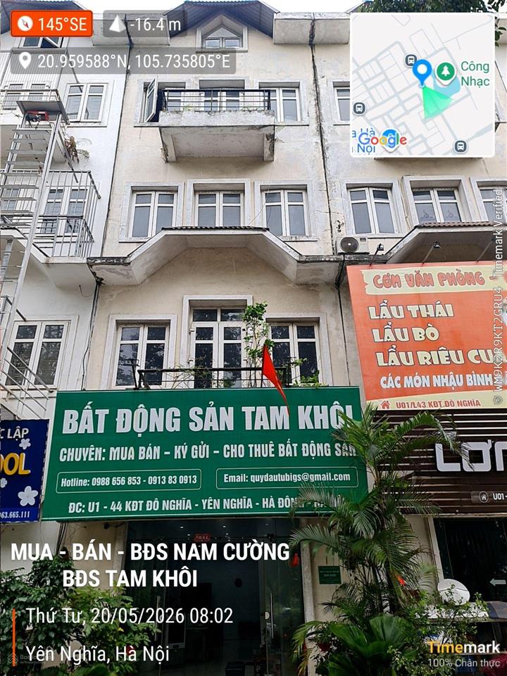 Liền kề đô nghĩa view hồ cây đàn  đường 30m (vỉa hè 10m) hoàn thiện thang máy  giá 22 tỷ